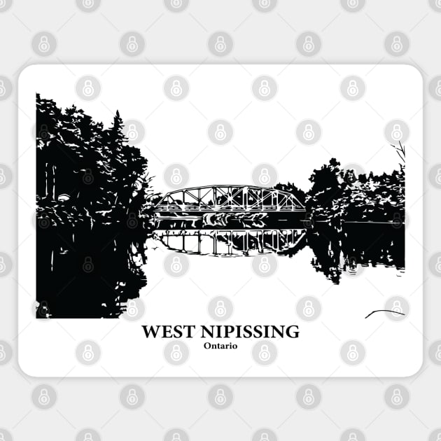 West Nipissing - Ontario Magnet by Lakeric